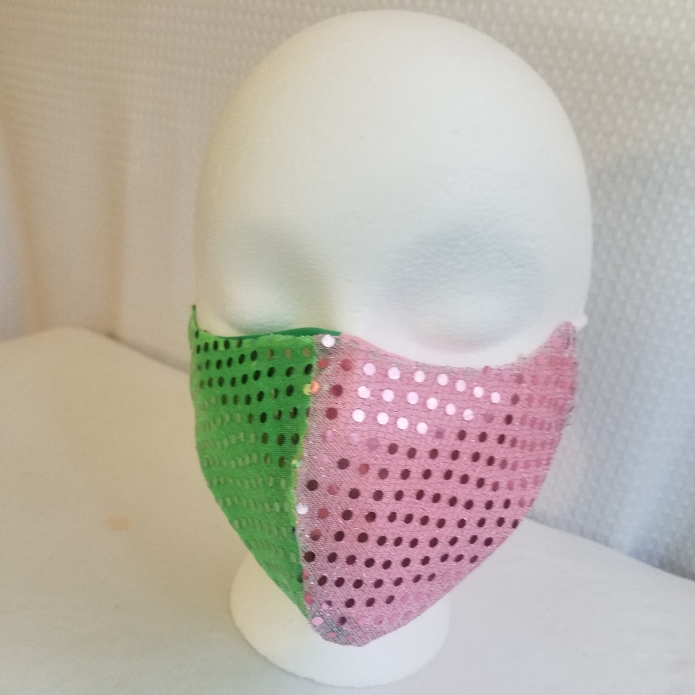 Sequins mask